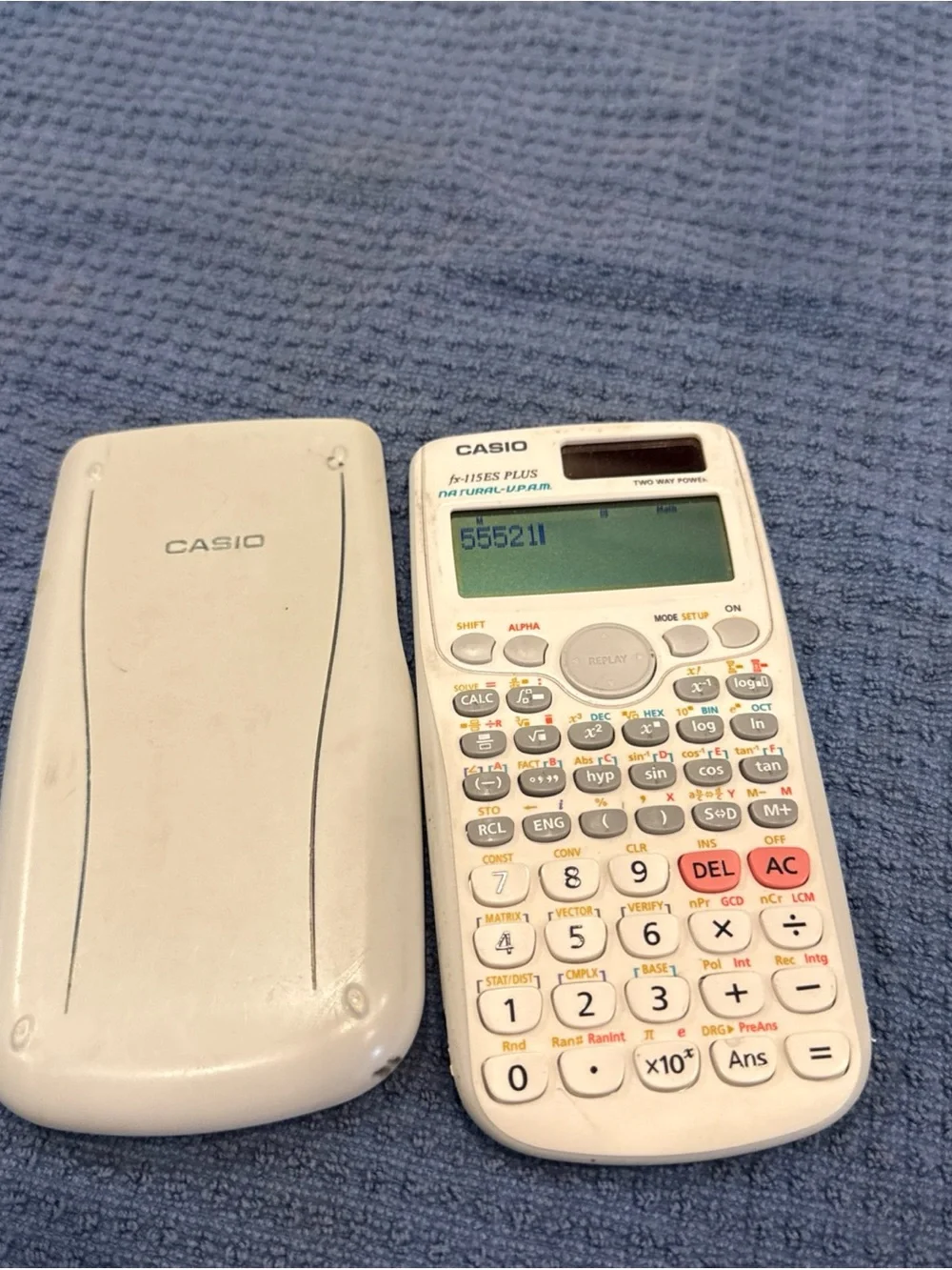 Casio fx-115ES PLUS Scientific Calculator in White